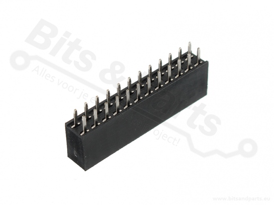 Header pin socket female 2x12 pins